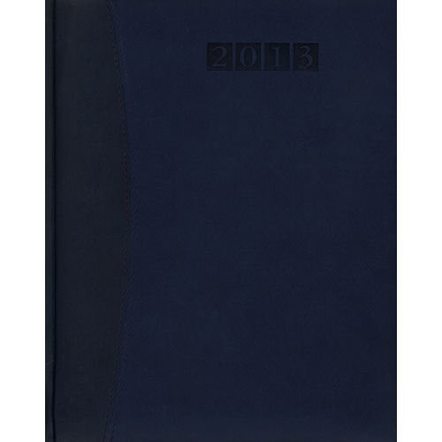 Cover for Blue Executive Desk Diary 2013