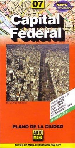 Cover for "Capital Federal" Buenos Aires City Map