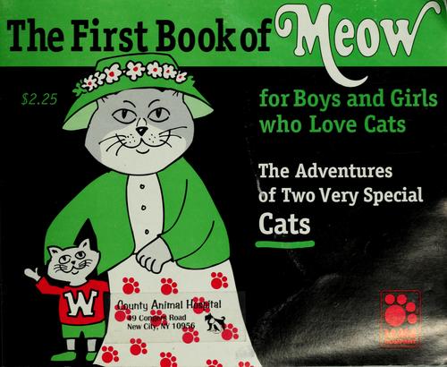 Cover for The first book of Meow for boys and girls
