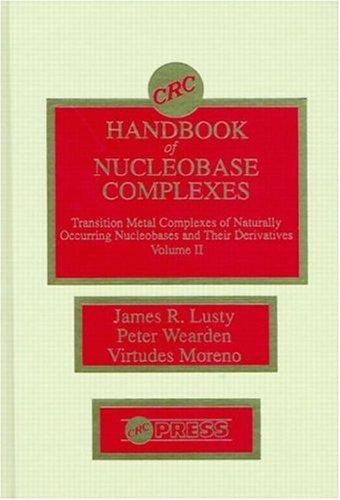 Cover for CRC handbook of nucleobase complexes