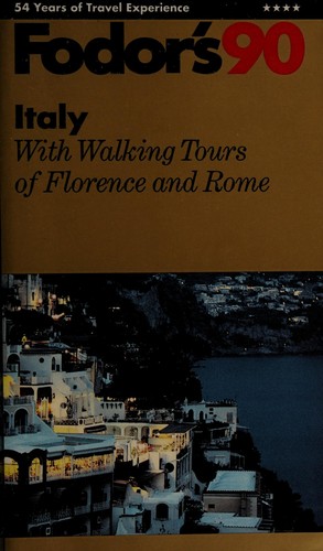 Cover for Fodor's Italy.