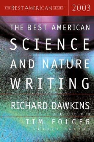 Cover for The Best American Science and Nature Writing 2003 (The Best American Series (TM))
