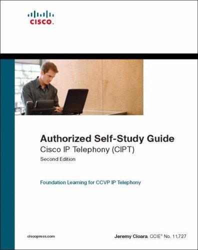 Cover for Cisco IP Telephony (CIPT) (Authorized Self-Study) (2nd Edition) (Self-Study Guide)