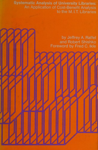 Cover for Systematic analysis of university libraries