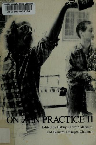 Cover for On Zen practice