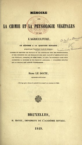 Cover for Mémoires couronnés et autre mémoires / Académie royale des sciences, des lettres et des beaux-arts de Belgique
