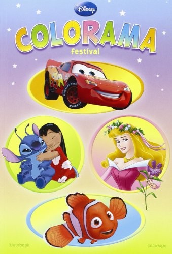 Cover for Disney colorama festival