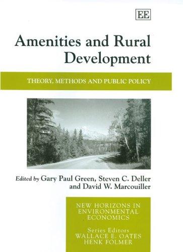 Cover for Amenities and rural development