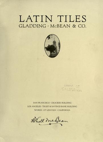 Cover for Latin tiles