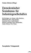 Cover for Demokratischer Sozialismus für Industriegesellschaften