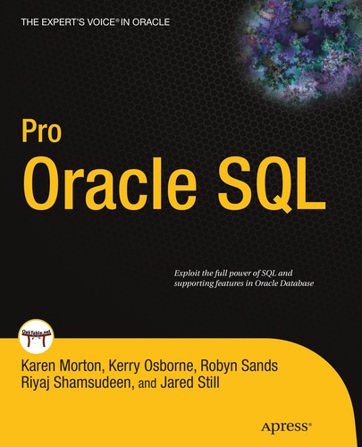 Cover for Pro Oracle SQL