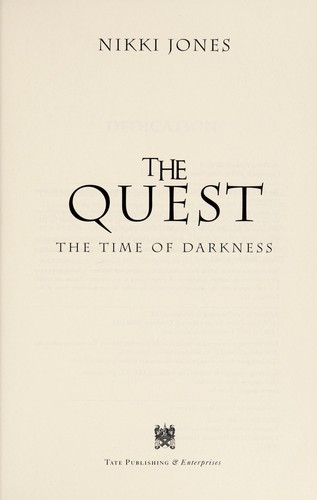 Cover for The quest