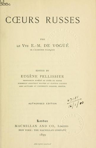 Cover for Coeurs russes