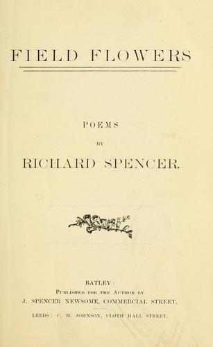 Cover for Field flowers