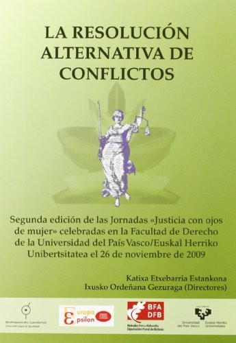 Cover for La resolución alternativa de conflictos