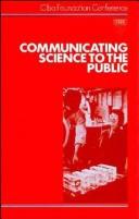 Cover for Communicating science to the public.