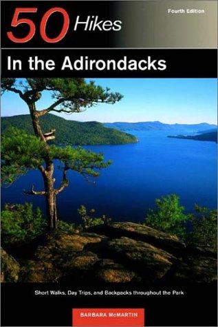 Cover for 50 hikes in the Adirondacks