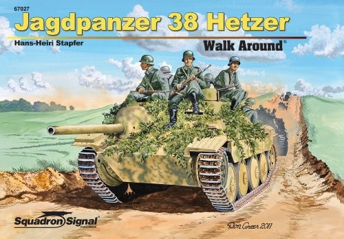Cover for Jagdpanzer 38 Hetzer Walk Around - Hardcover