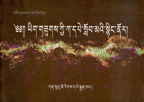 Cover for yig gzugs kyi ka dpe slob ma'i snying nor