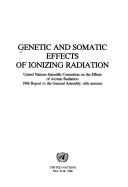 Cover for Genetic and somatic effects of ionizing radiation