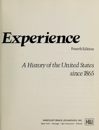 Cover for The National experience