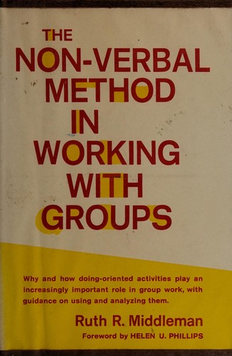 Cover for The non-verbal method in working with groups