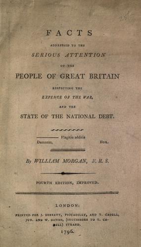 Cover for Facts addressed to the serious attention of the people of Great Britain