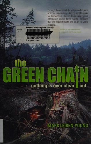 Cover for The green chain