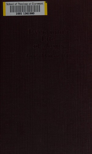 Cover for Everyman's life of Jesus