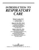 Cover for Introduction to respiratory care