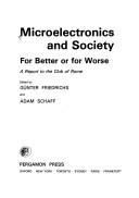 Cover for Microelectronics and Society