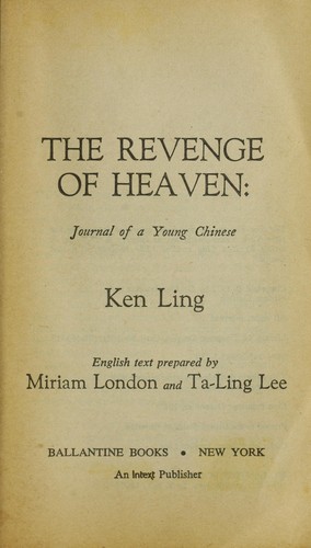Cover for The revenge of heaven