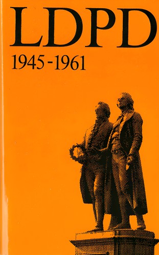 Cover for LDPD 1945 bis 1961