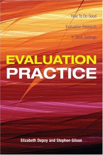 Cover for Evaluation Practice