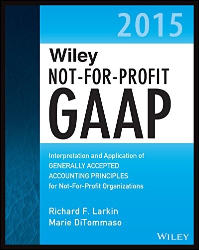 Cover for Wiley Not-for-Profit GAAP 2015