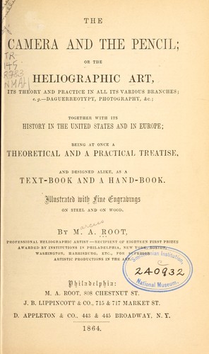 Cover for The camera and the pencil