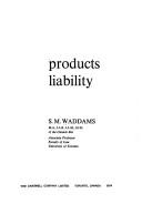 Cover for Products liability