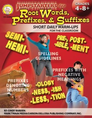 Cover for Jumpstarters for Root Words Prefixes  Suffixes Grades 48