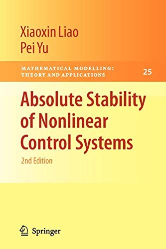 Cover for Absolute Stability of Nonlinear Control Systems