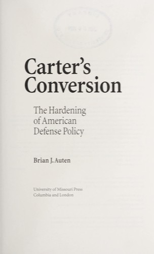 Cover for Carter's conversion
