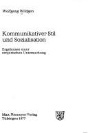 Cover for Kommunikativer Stil und Sozialisation