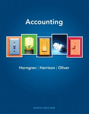 Cover for Accounting New Myaccountinglab With Pearson Etext