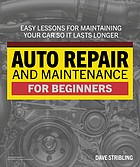 Cover for Auto Repair and Maintenance for Beginners