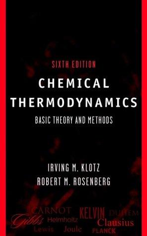 Cover for Chemical Thermodynamics