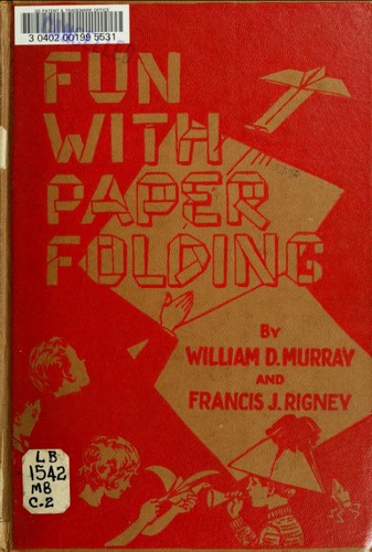 Cover for Fun with Paper Folding