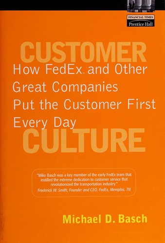 Cover for Customer culture