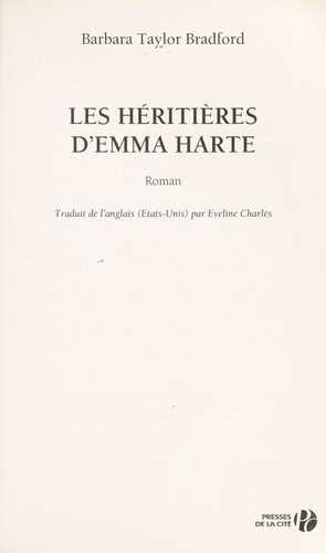Cover for Les heritieres d'Emma Harte