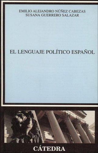 Cover for El lenguaje político español