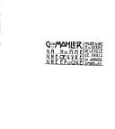 Cover for Gustav Mahler