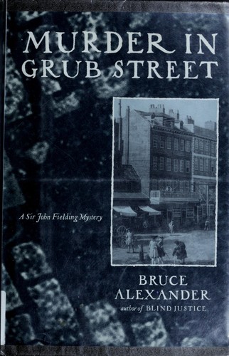 Cover for Murder in Grub Street (Sir John Fielding #2)